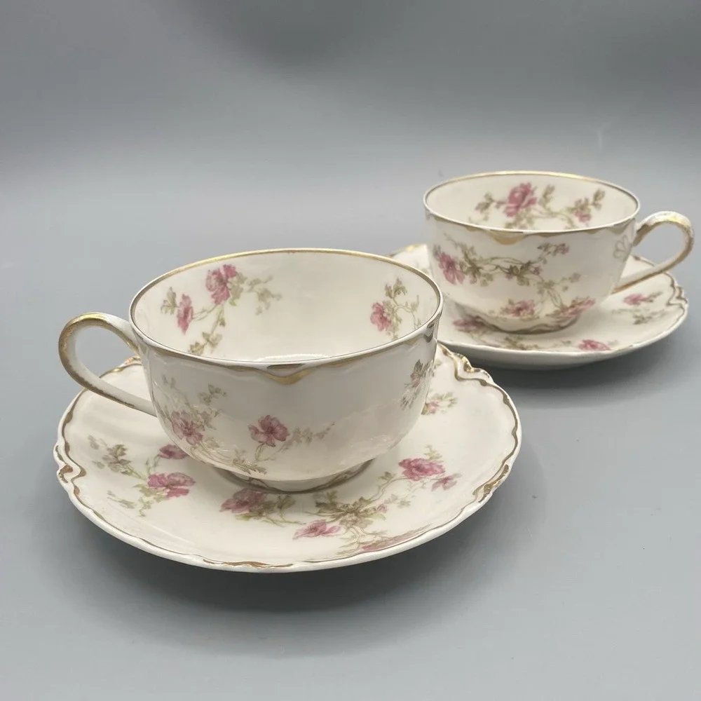 Haviland limoges pink